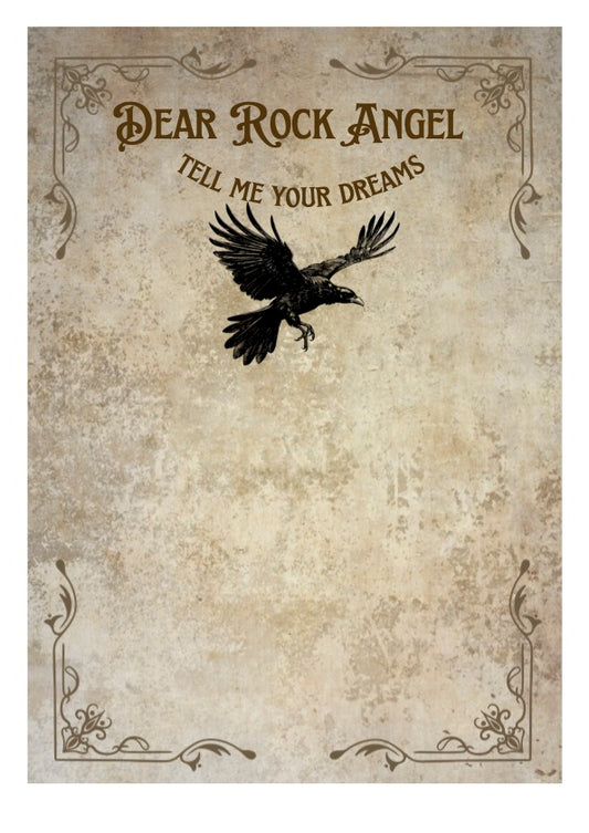 Dear Rock Angel Creative Manifesto Poster (A1 Printable)