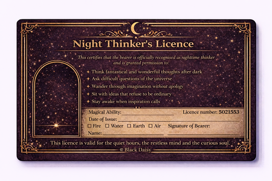 Night Time Thinkers Licence